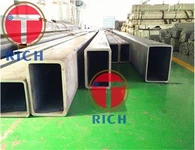 বড় ব্যাস ঢালাই আয়তক্ষেত্রাকার seamed ইস্পাত টিউবিং এবং পাইপ