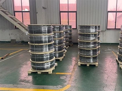 PVC coated stainless steel coil tube PVC coated stainless steel coil tube